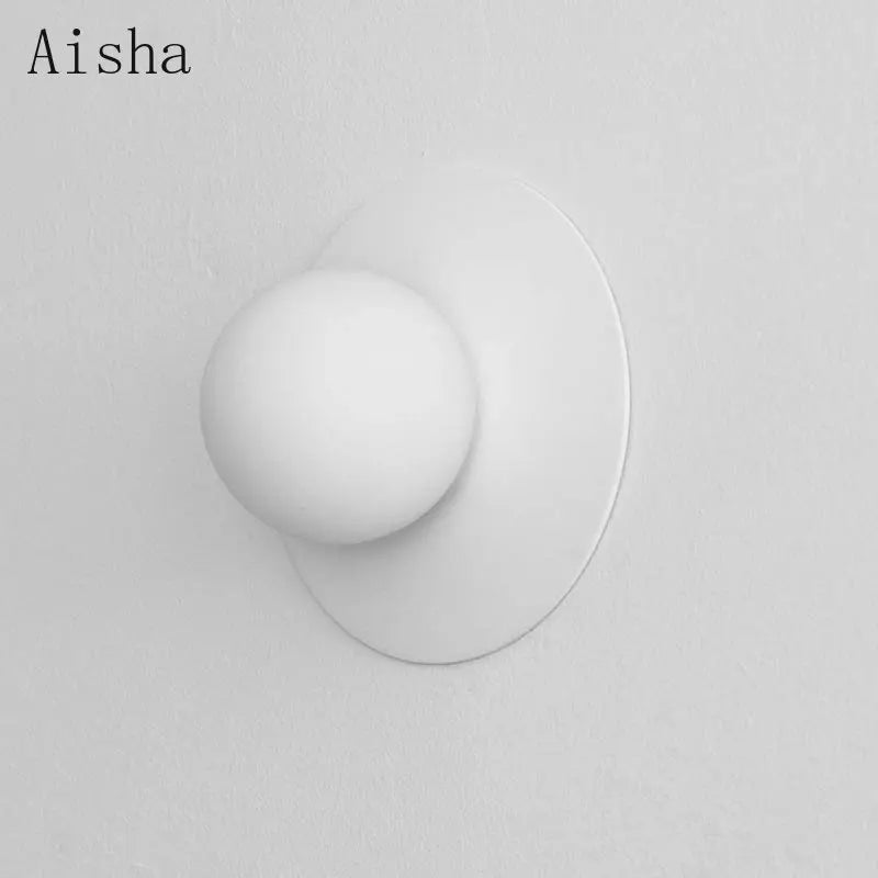 DecorBites™ Circular Wall Lamp: Nordic Designer Sconces for Stylish Home Decor