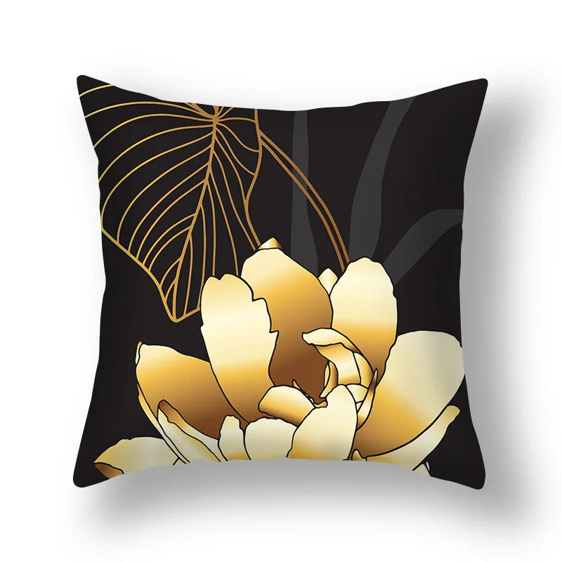 DecorBites™ Big Leaves Cushion Covers - Nordic Simple Decorative Pillows for Living Room