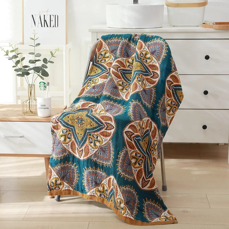 DecorBites™ Cotton Bath Towel - Soft & Absorbent 80x160cm - Large & Luxurious
