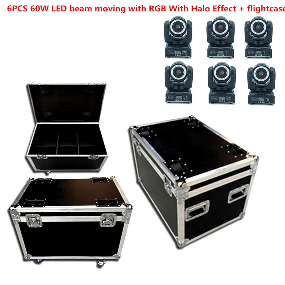 DecorBites™ 65W RGBW Beam LED Moving Head Light for Super Bright Disco Party