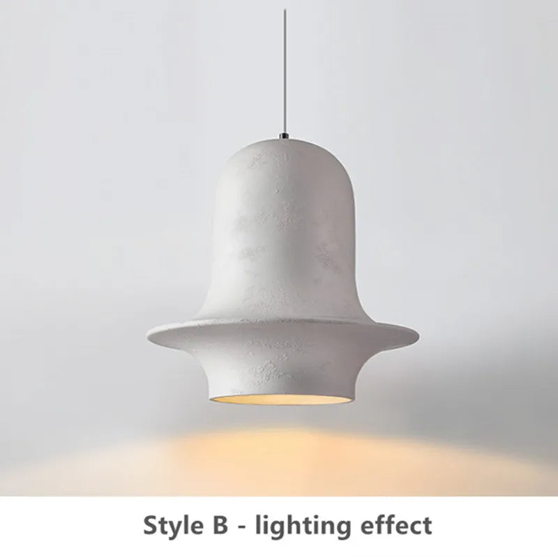 DecorBites™ Black Wabi-Sabi Industrial Chandelier for Restaurant Cafe and Bedroom