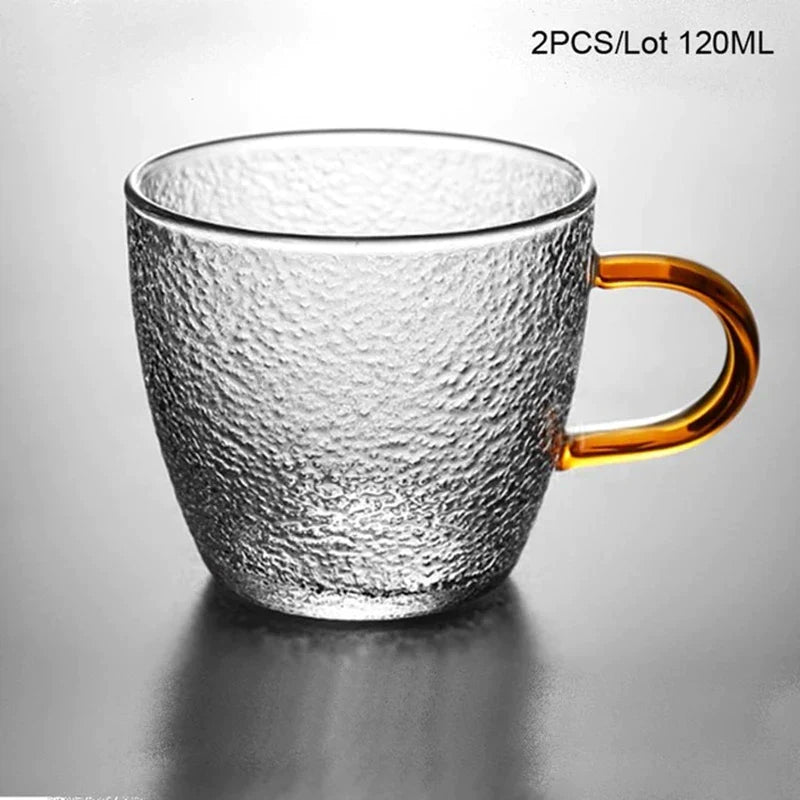 DecorBites™ Borosilicate Glass Teapot with Infuser for Puer Tea and Boiling Water