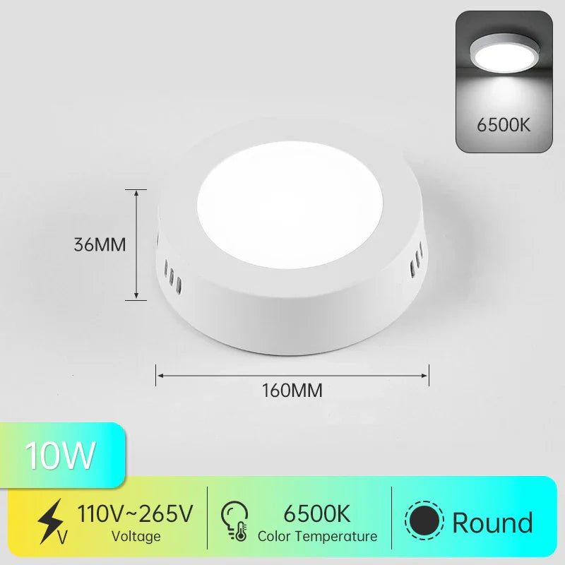 DecorBites™ LED Ceiling Light Bathroom Chandelier Panel Fixture for Home Decor Lighting