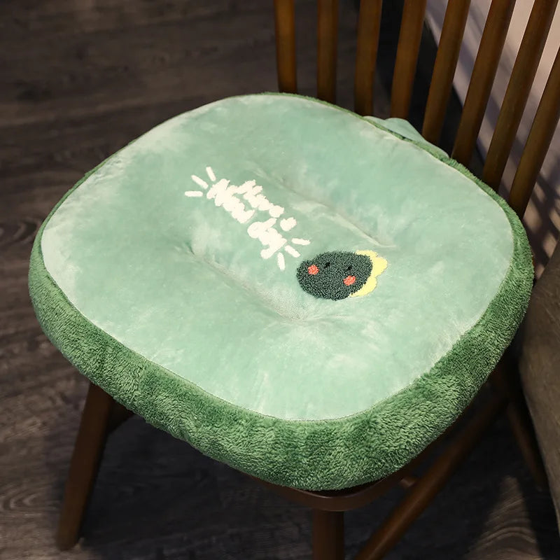 DecorBites™ Cat Shark Cushion: Comfy Seat Pad for Home, Office, or Kids Room