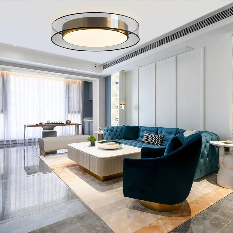 DecorBites™ Elegant LED Dual Purpose Chandelier for Modern Living Spaces
