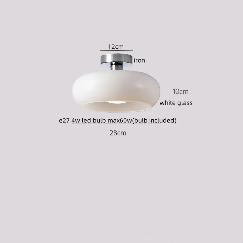 DecorBites™ LED Wood Acrylic Ceiling Lamp Modern Art Decor Light Fixture