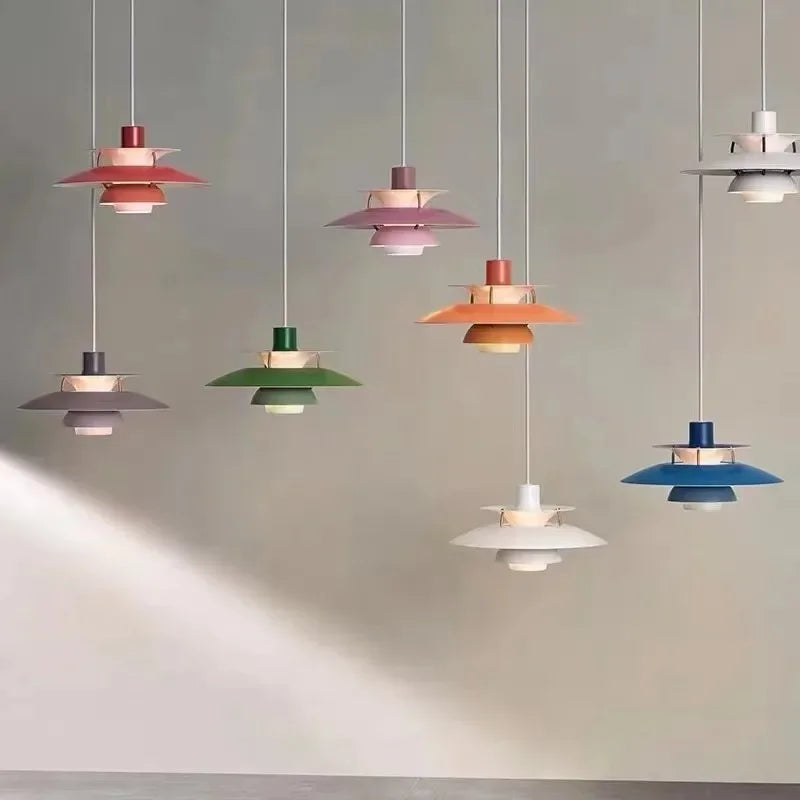 DecorBites™ Loui LED Pendant Light: High-Quality Danish Design Umbrella Lamp for Kitchen, Living Room