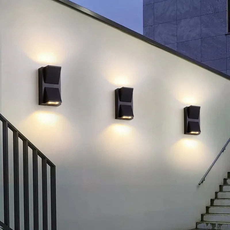 DecorBites™ 4W LED Outdoor Wall Light IP65 Waterproof Garden & Bedroom Decoration Lamp