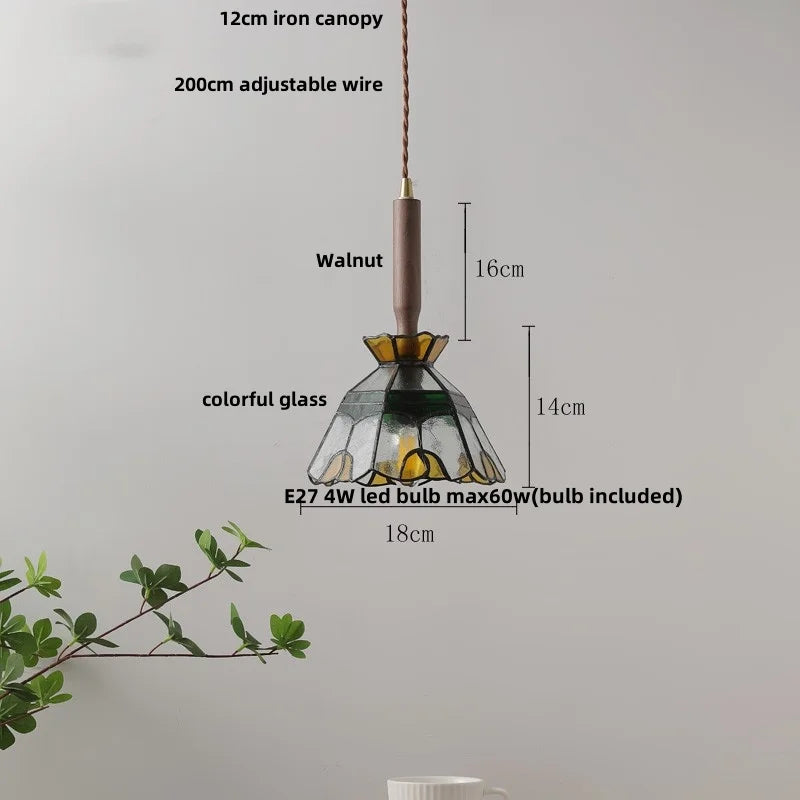 DecorBites™ Ceramic LED Pendant Light with Adjustable Wire, Modern Nordic Design