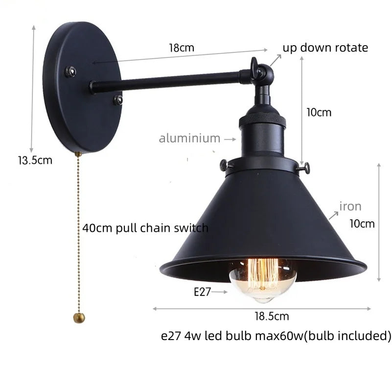 DecorBites™ LED Indoor Wall Lamps Silver for Bathroom Mirror Stair Dinning Room Home Decor