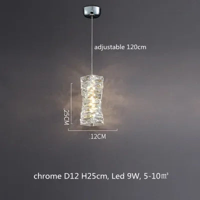 DecorBites™ Crystal LED Pendant Lights | Dimmable Ring Hanging Lamp | Modern Luxury Decor Fixtures