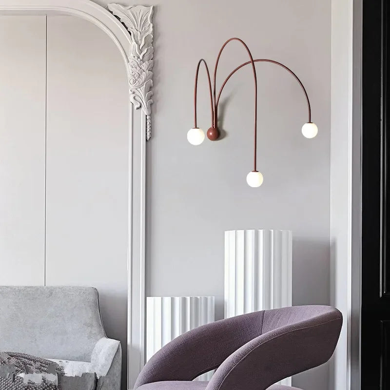 DecorBites™ Glass Ball Modern Wall Lamp for Living Room & Bedroom