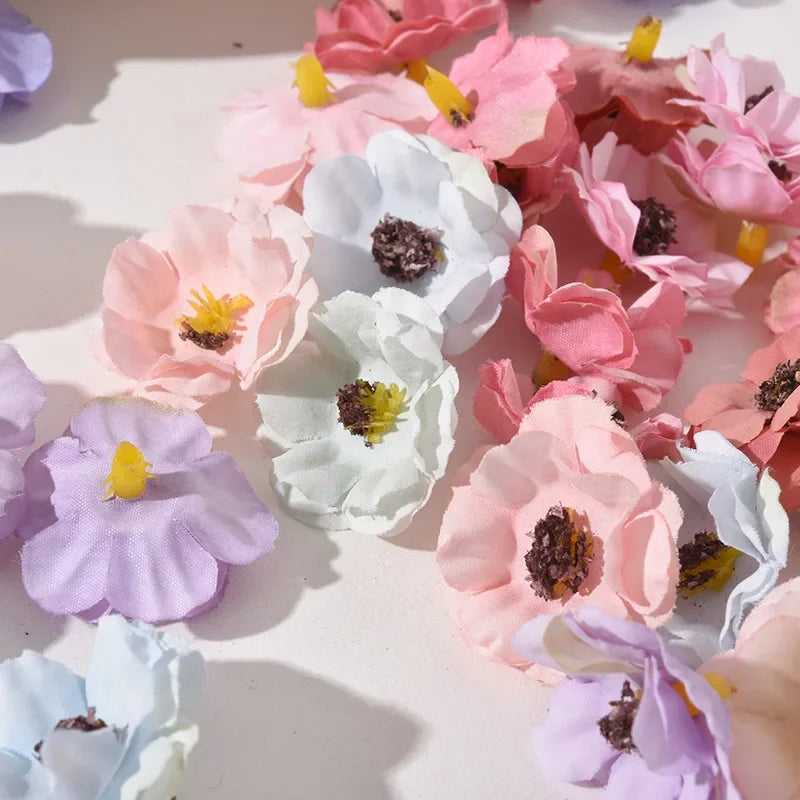 DecorBites™ Mini Daisy Artificial Flowers for DIY Wedding Decor and Crafts