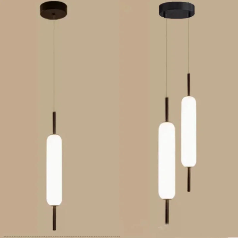 DecorBites™ Glass LED Pendant Chandelier for Bedroom Living Room Lighting