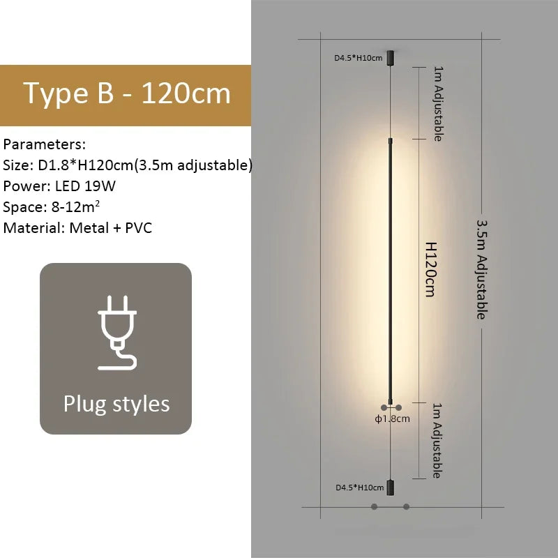 DecorBites™ Black LED Pendant Chandeliers for Modern Nordic Home Decor