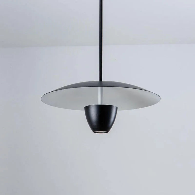 DecorBites™ Black LED Hanging Light: Modern Nordic Minimalist Design for Restaurant, Bar, Hotel.
