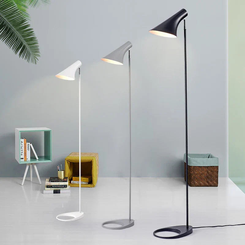 DecorBites™ Adjustable LED Floor Lamp - Nordic Minimalist Style for Living Room and Bedroom