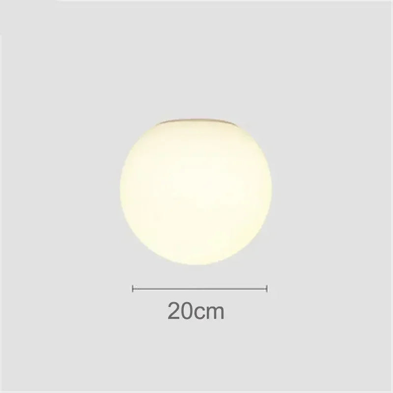 DecorBites™ LED Glass Ball Wall Sconce Light 14cm 25cm 35cm Dioscuri Parete Ceiling Lamp