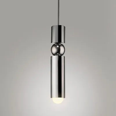 DecorBites™ Black Gold LED Tube Glass Chandelier for Home & Shop Decoration