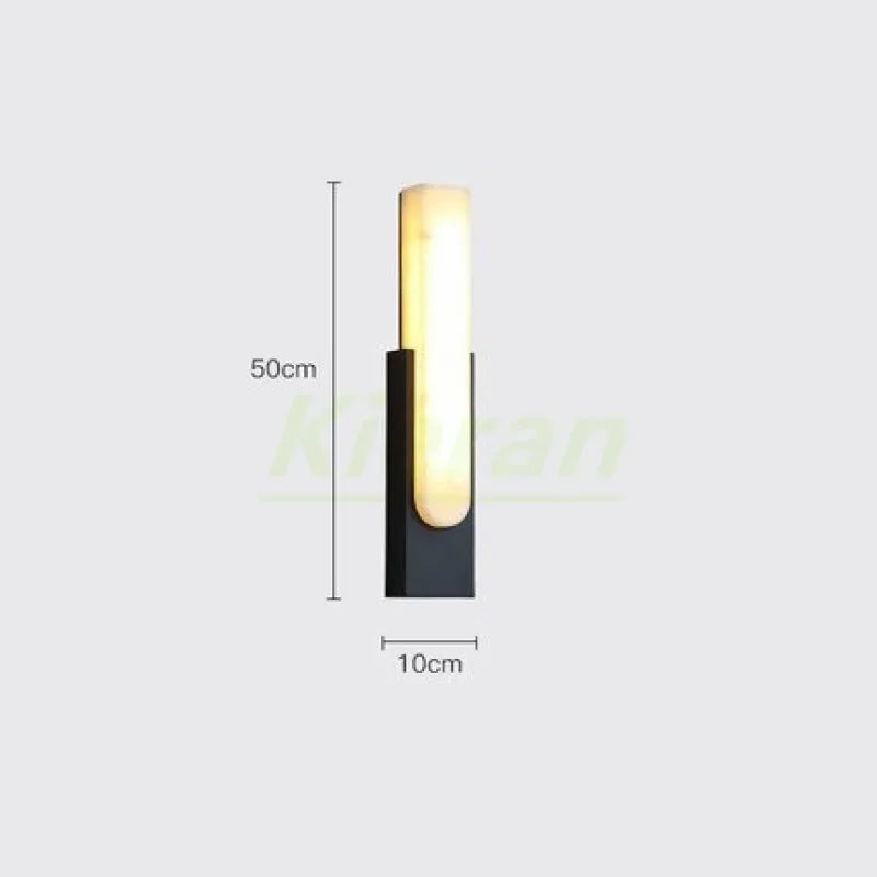 DecorBites™ Cloud Stone LED Wall Light for Home Decor & Bedside Lighting