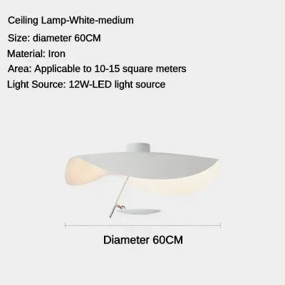 DecorBites™ LED Saucer Ceiling Chandelier: Modern & Atmospheric Living Room Pendant Light
