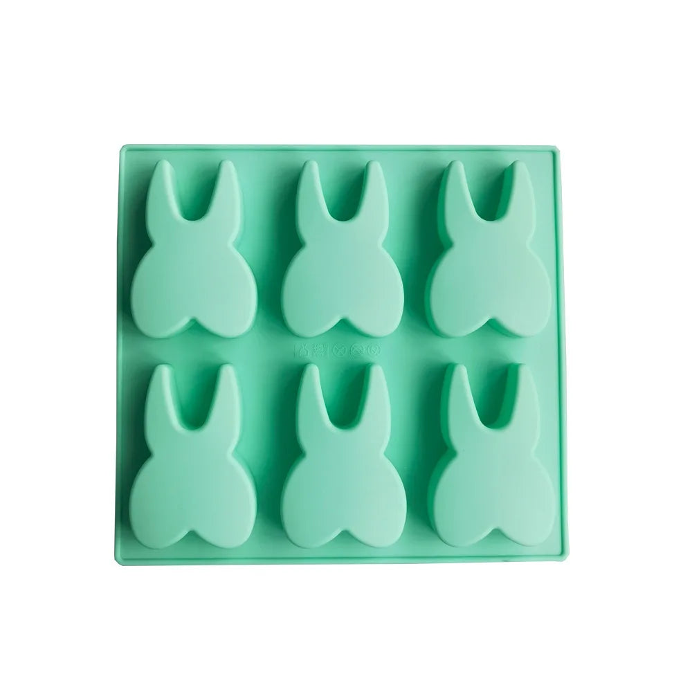 DecorBites™ 6 Hole Tooth Silicone Mold 3D Cake Biscuit Candy Ice Cube Bakeware
