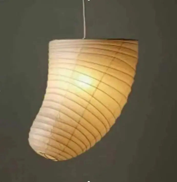 DecorBites™ Akari Rice Paper Pendant Lamp for Living Room Bedroom - Wabi Sabi Design