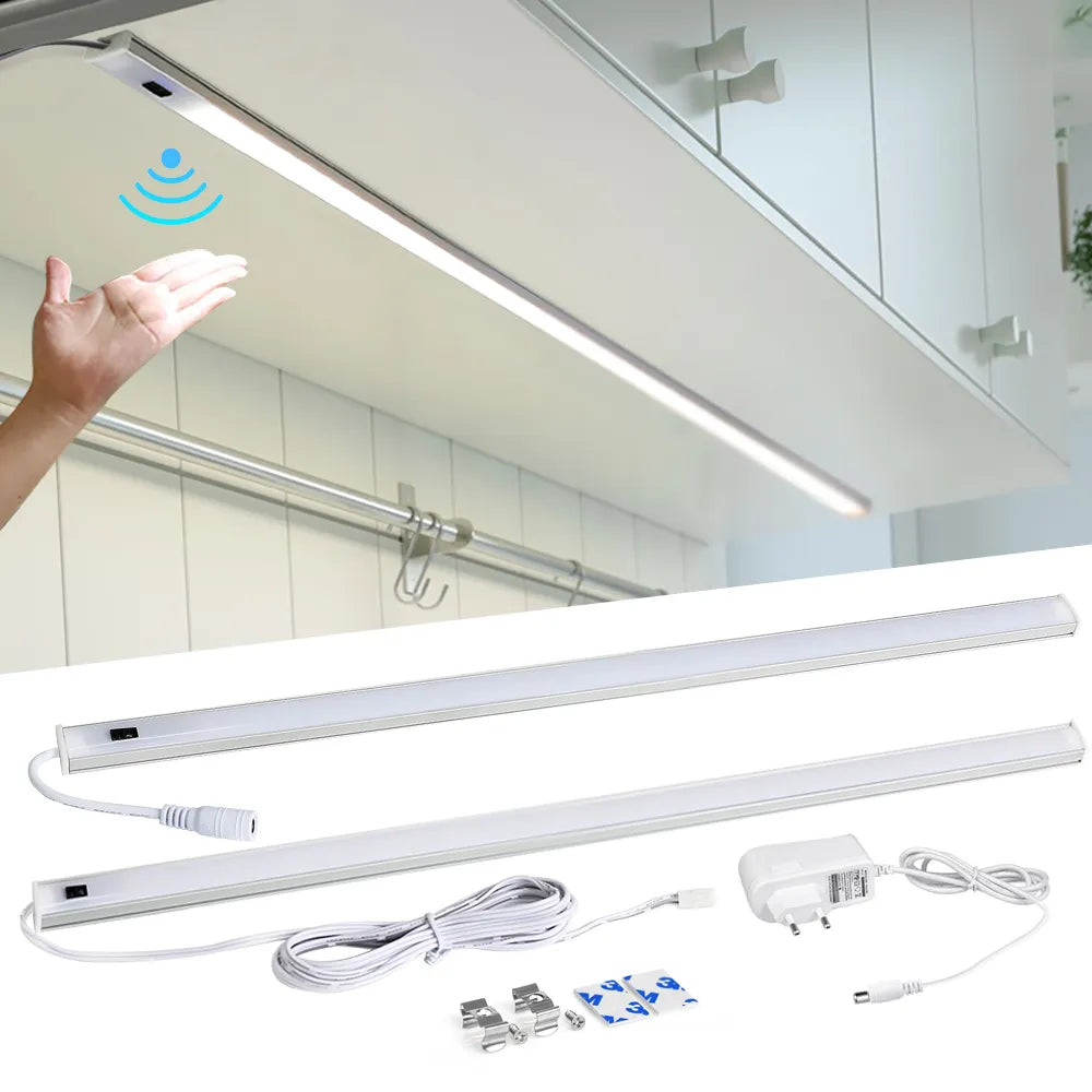 DecorBites™ LED Under Cabinet Lights PIR Motion Sensor Night Light