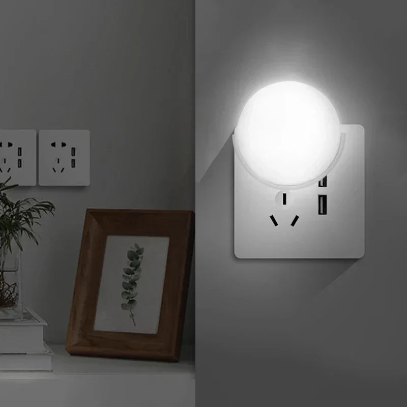 DecorBites™ LED Night Light for Baby Children Living Room Bedroom, EU Plug