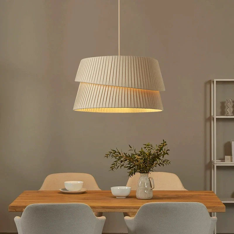 DecorBites™ Cream LED Ceiling Chandelier for Living Room Dining Bedroom