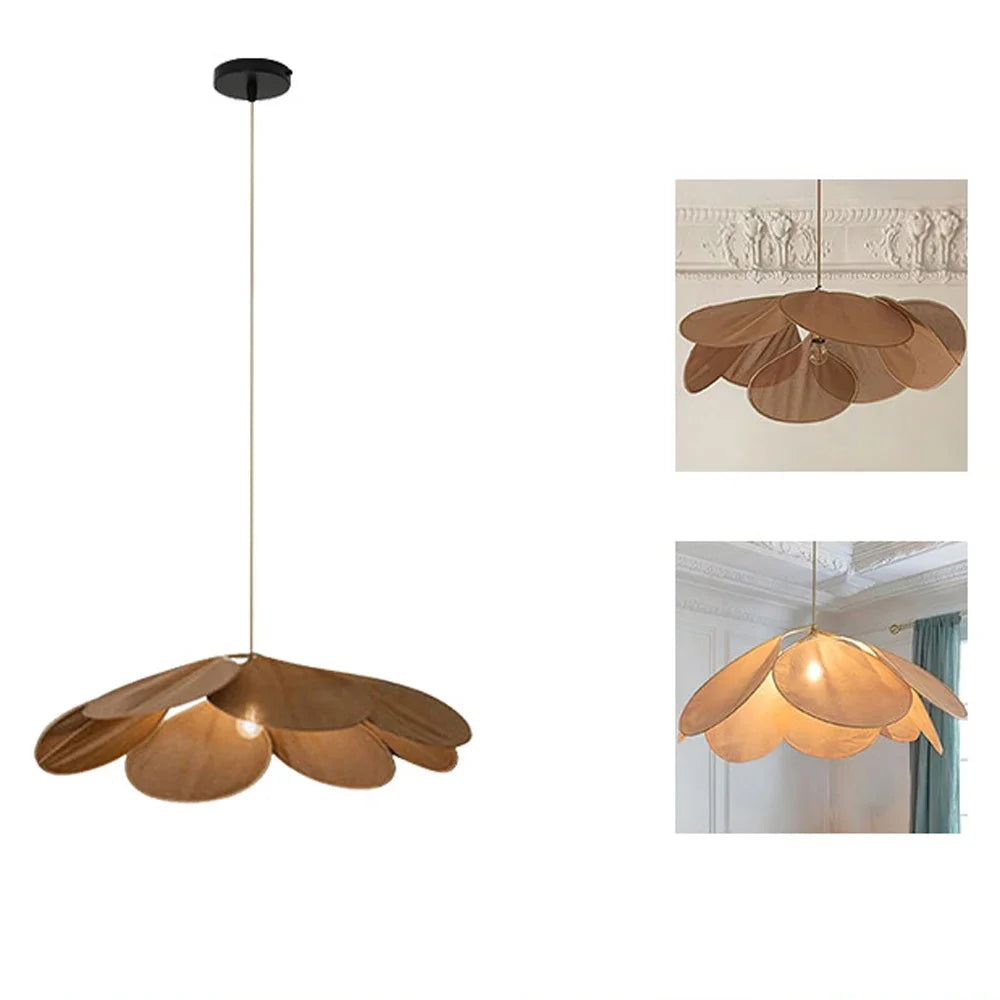 DecorBites™ Colorful Petal Fabric Art Chandelier Pendant Lights