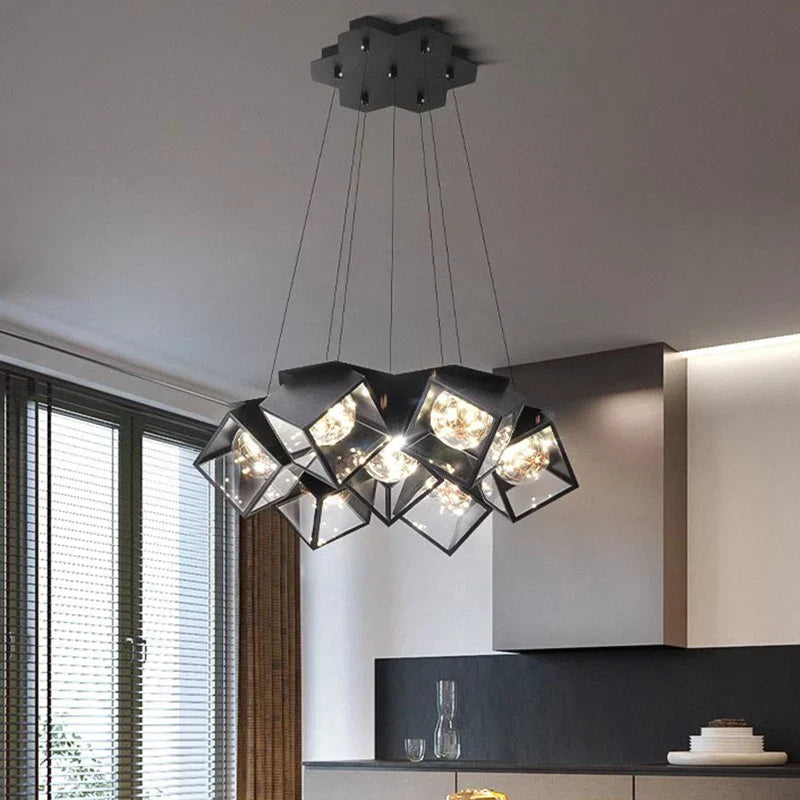 DecorBites™ LED Pendant Chandeliers for Modern Home Decor and Indoor Lighting