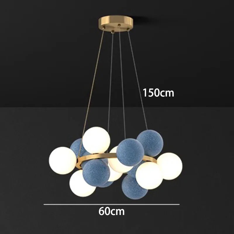 DecorBites™ LED Pendant Chandeliers for Modern Home Decor, Indoor Living Room Dining Room Lighting