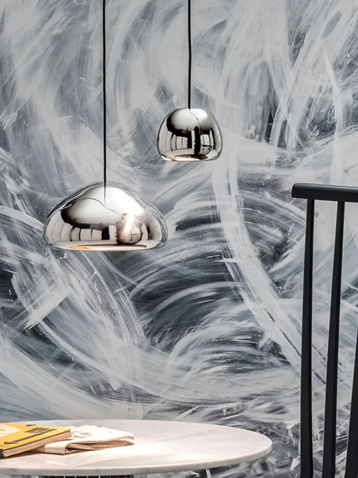 DecorBites™ Glass Gold Ceiling Pendant Lamps LED Dining Bar Kitchen Lighting Fashion Lustres