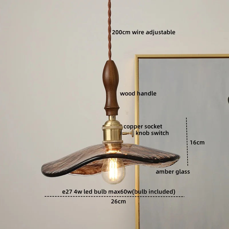 DecorBites™ Ceramic LED Pendant Light Nordic Modern Hanging Lamp for Home Decor