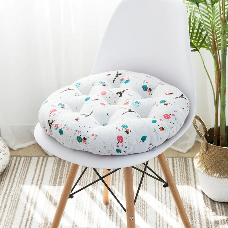 DecorBites™ Bohemian Mandala Meditation Cushion Pouf for Living Room, Kids & Adults