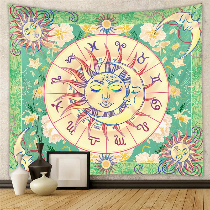 DecorBites™ Bohemian Decorative Tapestry Yoga Mat Sofa Blanket