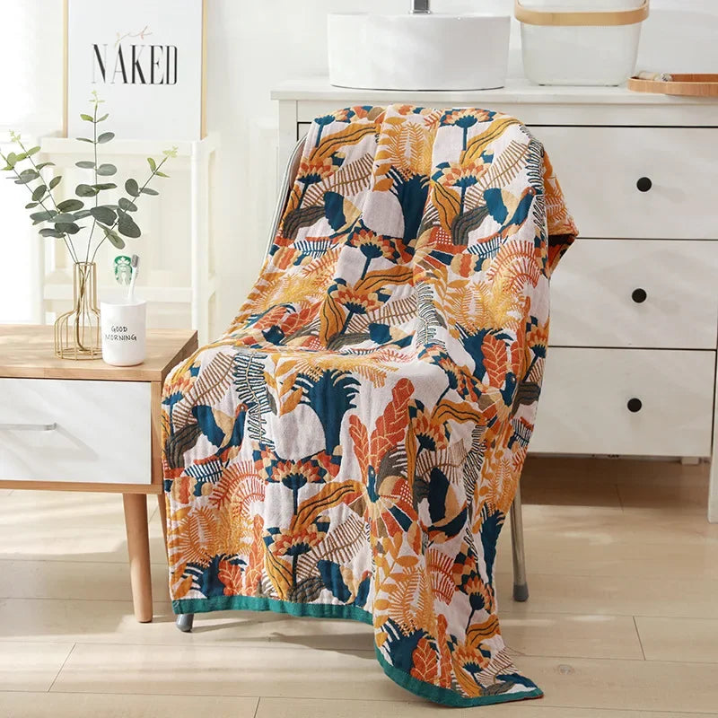 DecorBites™ Cotton Bath Towel - Soft & Absorbent 80x160cm - Large & Luxurious
