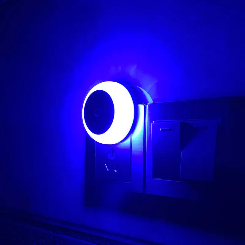 DecorBites™ LED Night Light Smart Sensor Plug-in Wall Night Lamp for Home Bedroom Hallway