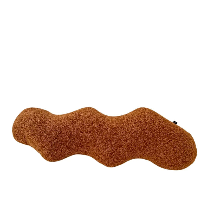 DecorBites™ Kids Comfort Knotted Cushion: Handmade & Bendable for Couch, Bed, Car, Office.