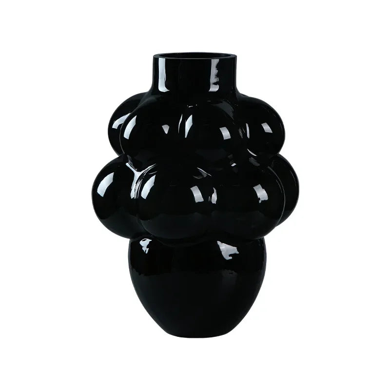 DecorBites™ Glass Vase Grape Geometric Hydroponic Planter Home Decoration