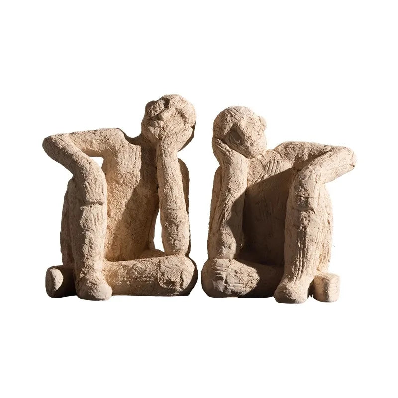 DecorBites™ Abstract Resin Figurine Sculpture Handicrafts Decorative Ornaments