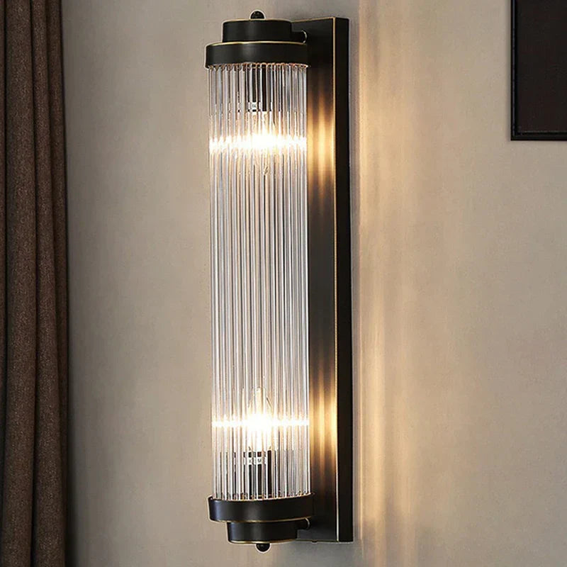 DecorBites™ Crystal LED Wall Lamp Modern Indoor Lighting for Bedroom Living Room Corridor Entryway