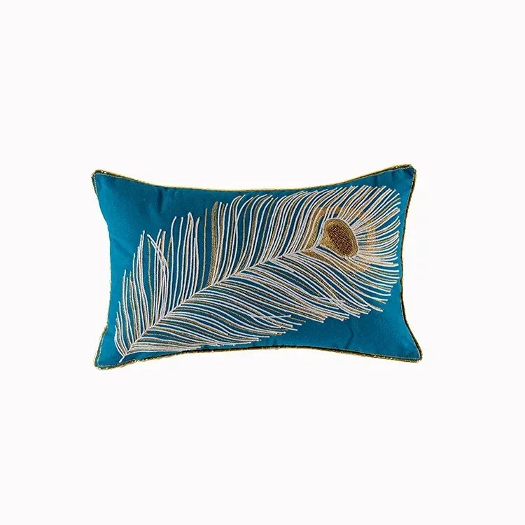 DecorBites™ Embroidered Flower Boho Long Cushion Covers for Bedroom and Sofa