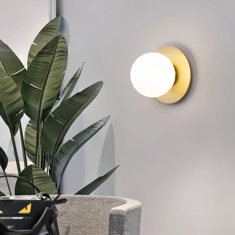 DecorBites™ LED Wall Sconce Bedroom Lamp with 9w Bulb for Home Living Room
