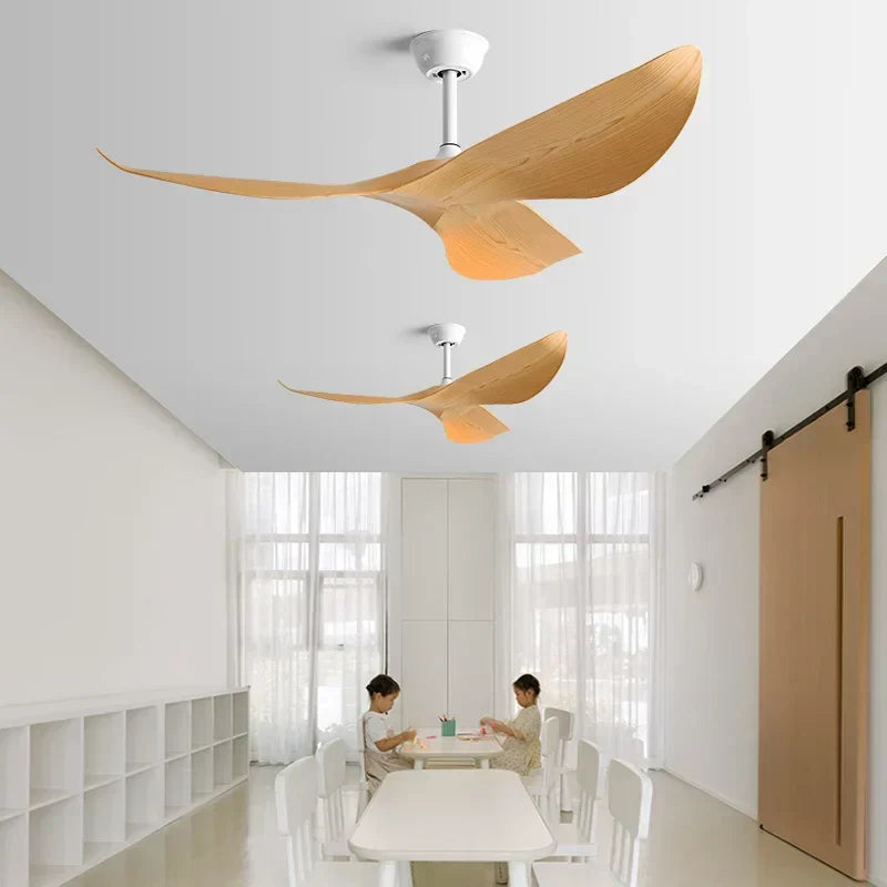 DecorBites™ 52 Inch DC Ceiling Fan with Remote Control for Living Room and Office