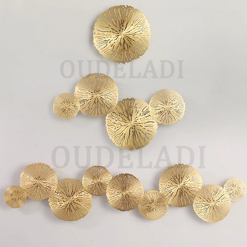DecorBites™ Lotus Leaf LED Wall Sconce - Copper Industrial Luminaire