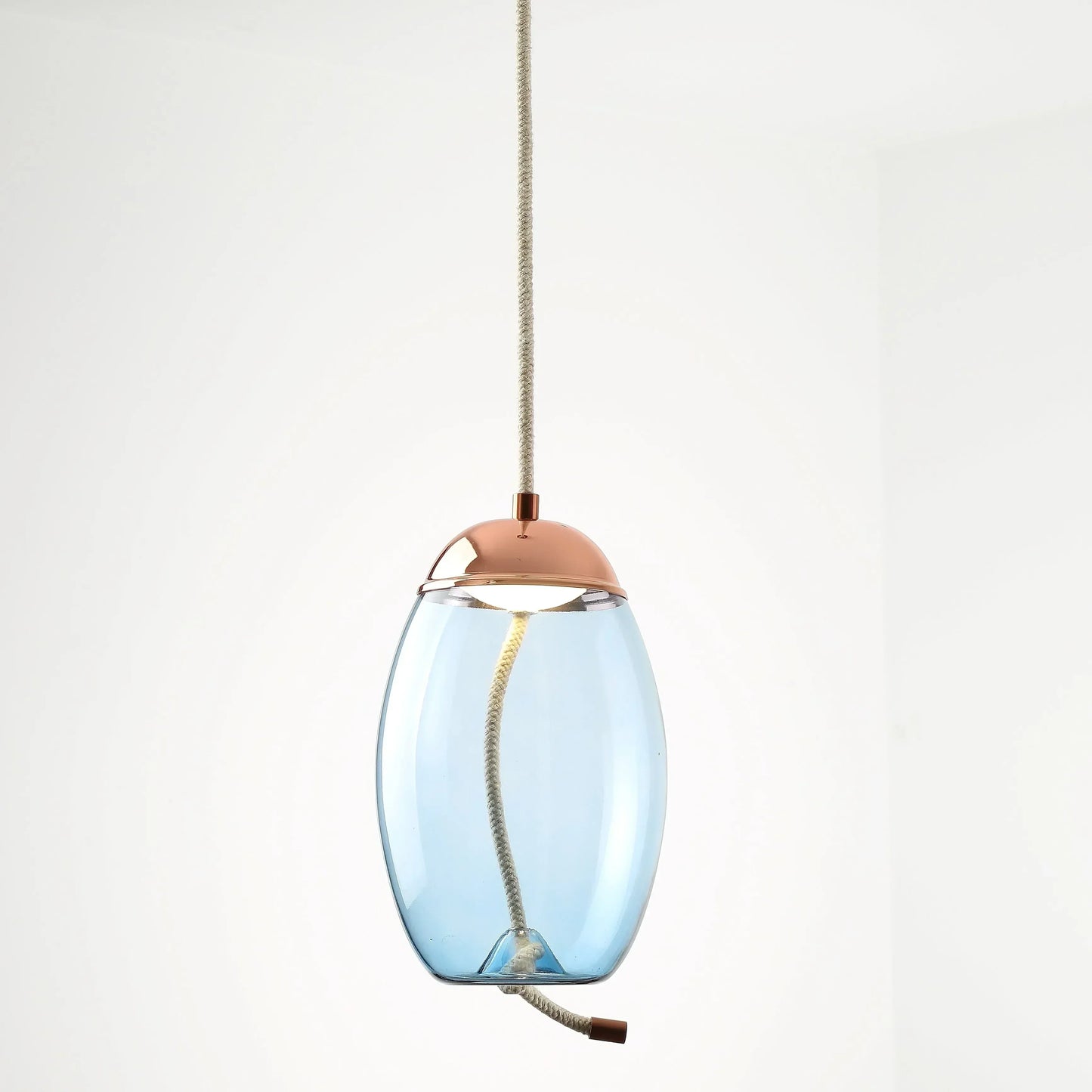 DecorBites™ BROKIS Knot Glass Pendant Chandelier Luminaria Deco Bedside Lamp