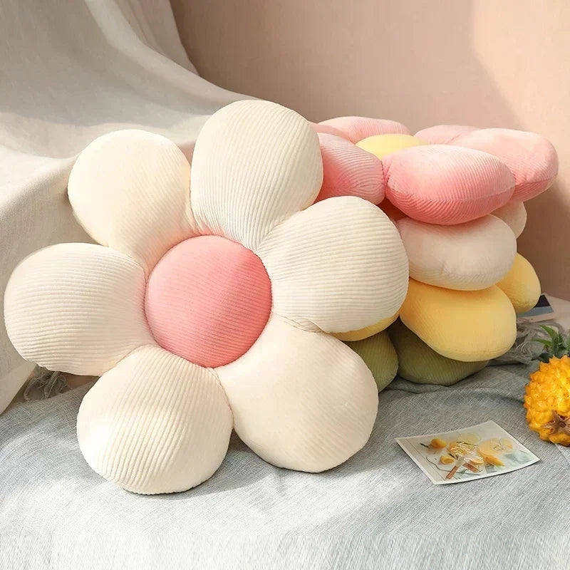 DecorBites™ Daisy Lumbar Support Throw Pillows for Home Decor