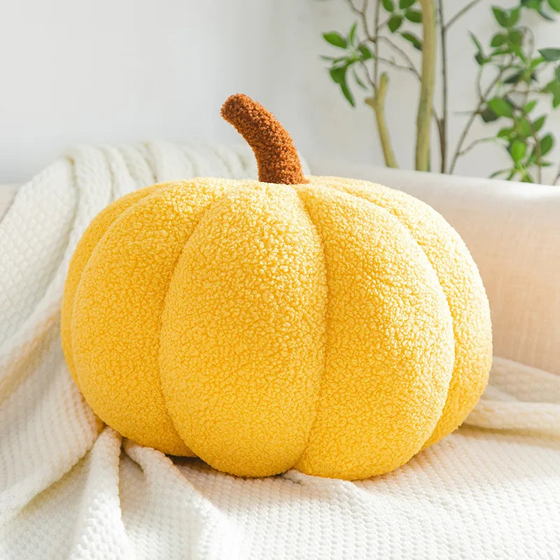 DecorBites™ 3D Pumpkin Throw Pillow for Home Decoration in Living Room Sofa Couch